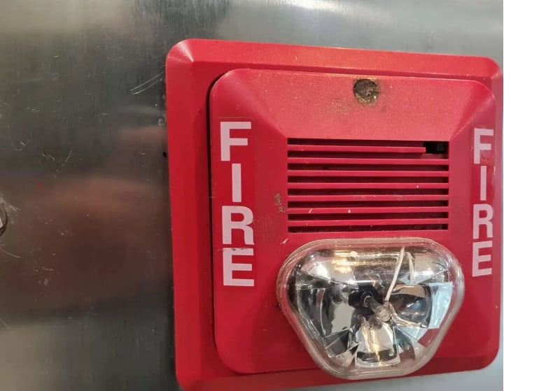 You must also keep a fire alarm in a wedding venue.