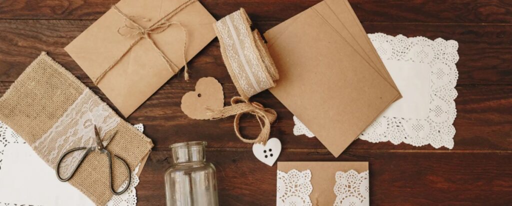 Use bio-degradable materials for your wedding cards.