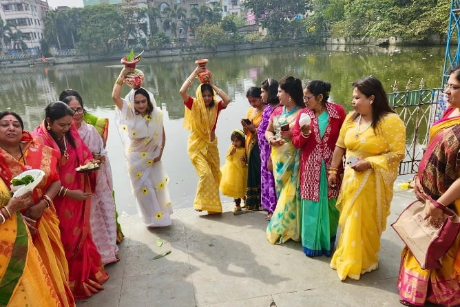 Ganga Nimontron is inviting River Ganga in the wedding.