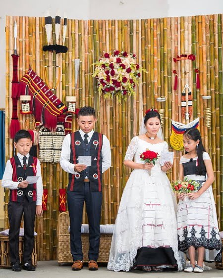 Nagamese weddings are often Christian weddings.