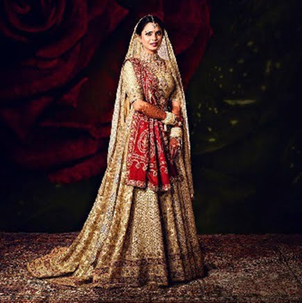 Celebrities like Isha Ambani repurposed old clothes for their wedding.