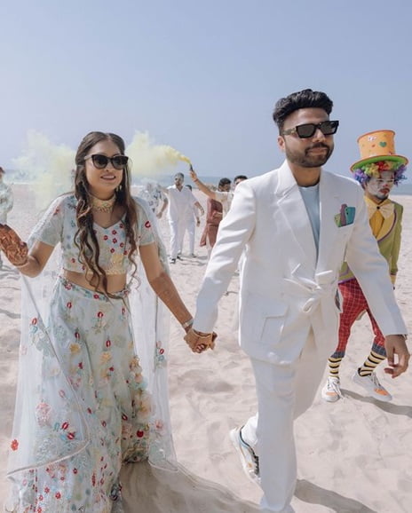 Receive some of its high spirits if you choose Goa for your beach wedding.