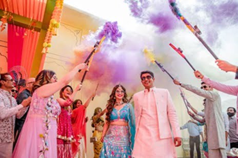 Choose Mahi Ve for a Bollywood-style groom entry.