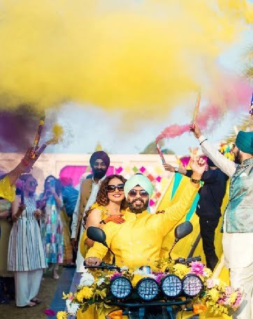 The groom’s entry at a wedding is a significant event filled with excitement and anticipation.