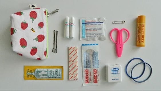 Thus, it's essential to provide your guests with an emergency kit just in case they need it.