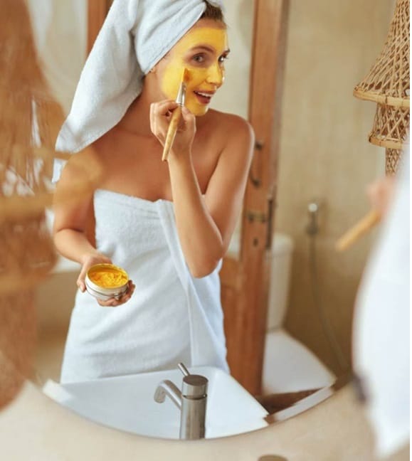 A brightening mask can bring a glow from within.