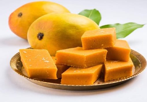 Go for the mango-flavored Barfi. 