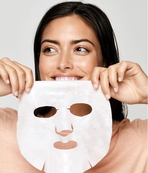 Single-use sheet masks with hydrating serum are a must-use.