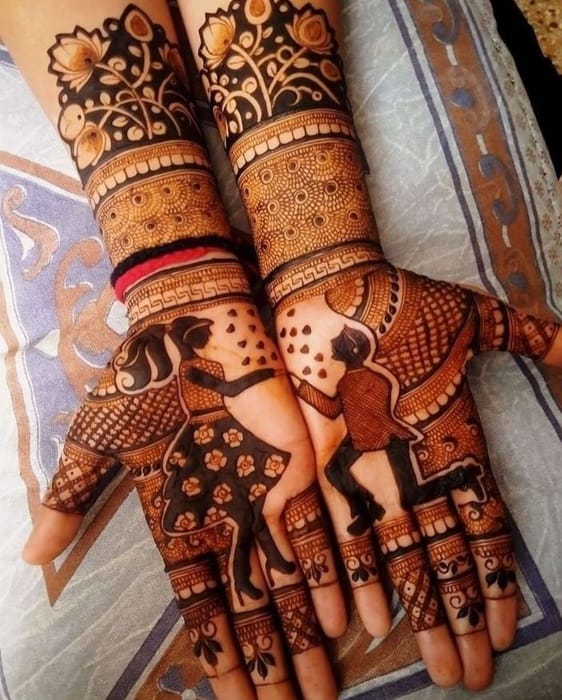 Guide your Mehndi artists through your love story.