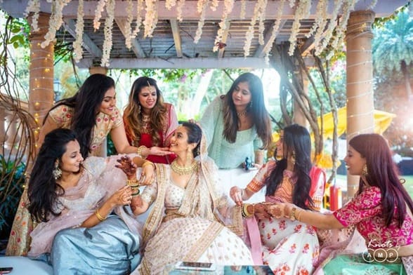 Quirky celebrations with your bridesmaids are unmatchable!