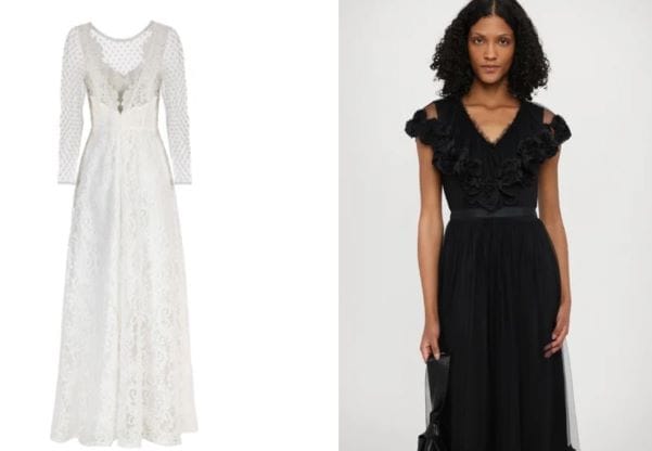 Be the princess of the party with these designer dresses.