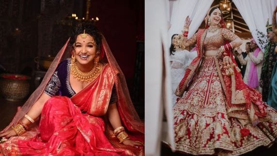 The elegance of a saree versus the charm of a lehenga.